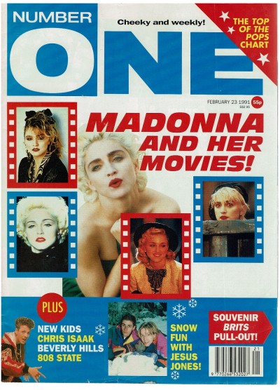 Number One Magazine - 1991 23/02/91 Madonna