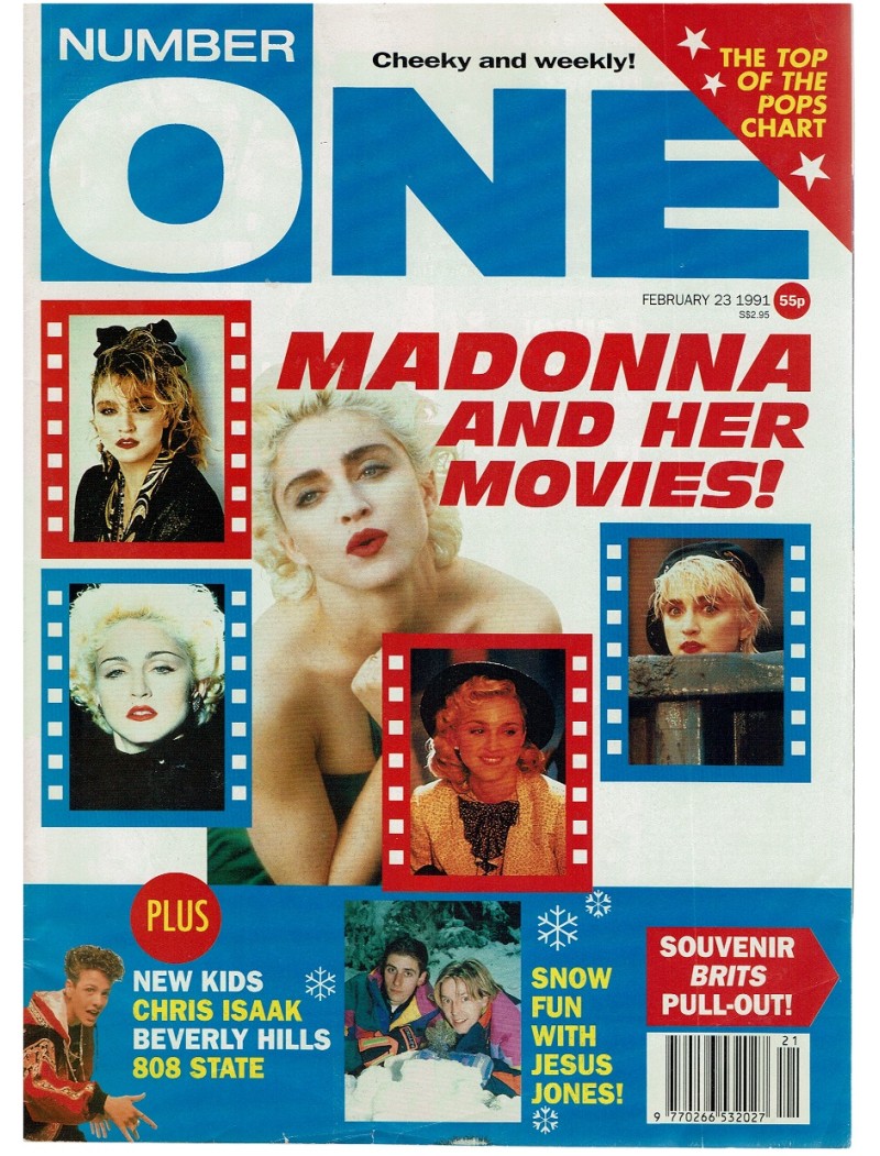 Number One Magazine - 1991 23/02/91 Madonna