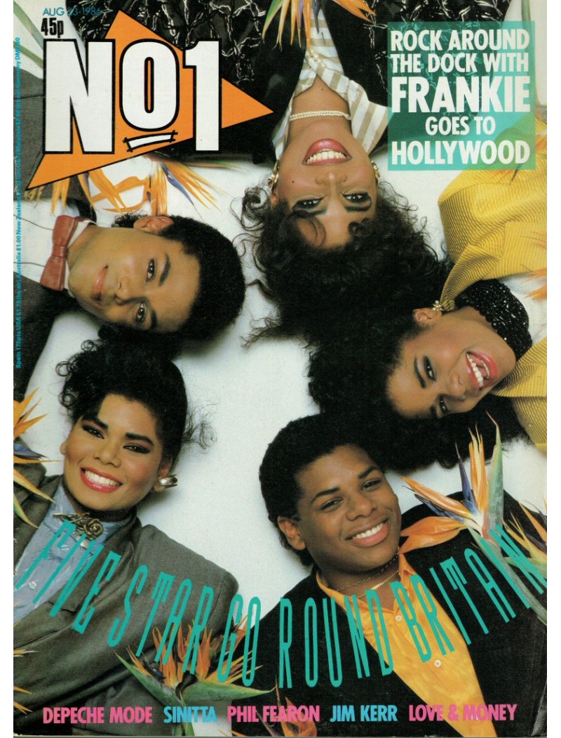 Number One Magazine - 1986 23/08/86 Five Star
