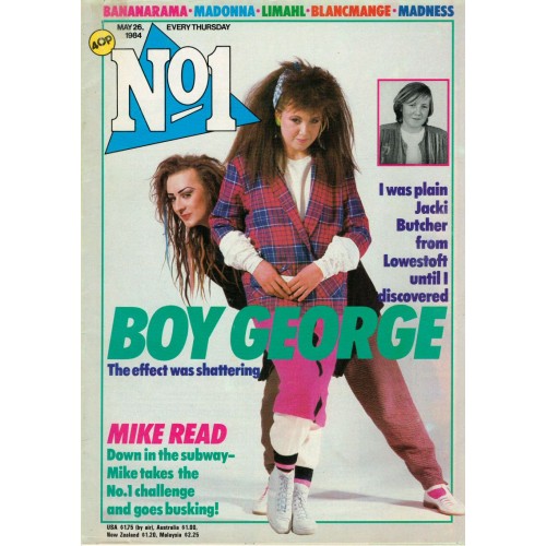 Number One Magazine - 1984 26/05/84 Boy George