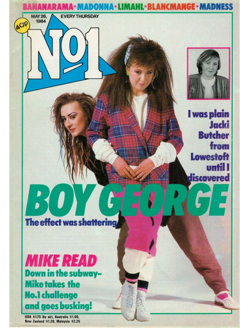 Number One Magazine - 1984 26/05/84 Boy George
