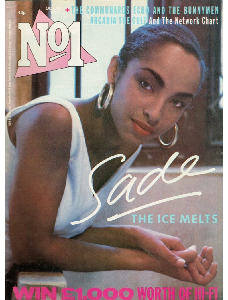 Number One Magazine - 1985 26/10/85 Sade