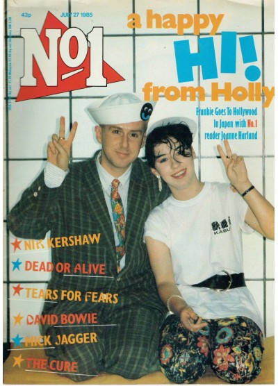 Number One Magazine - 1985 27/07/85 Frankie goes to Hollywood
