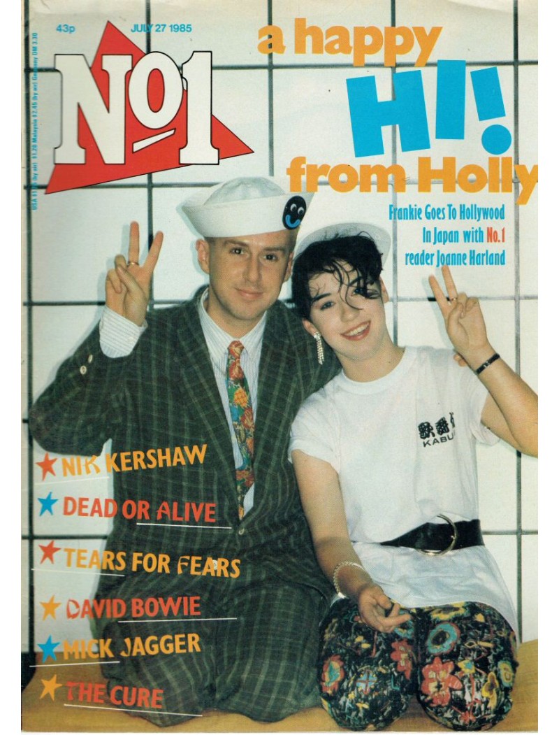 Number One Magazine - 1985 27/07/85 Frankie goes to Hollywood Number One Magazine - 1985 27/07/85 Frankie goes to Hollywood