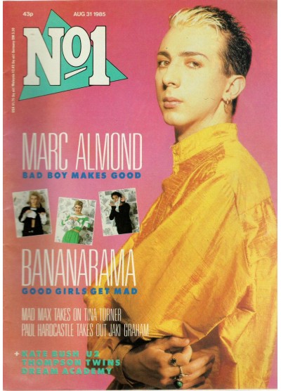Number One Magazine - 1985 31/08/85 Marc Almond