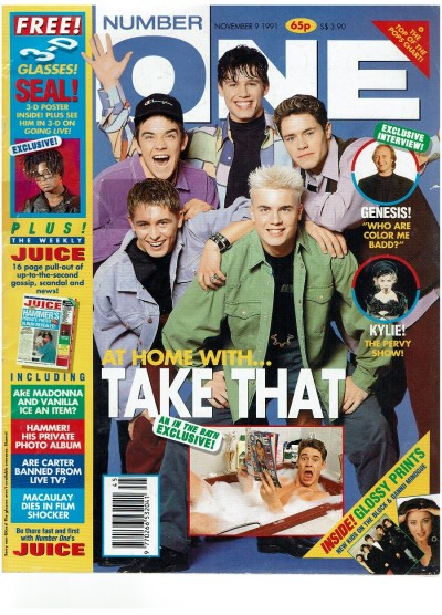Number One Magazine - 1991 09/11/91