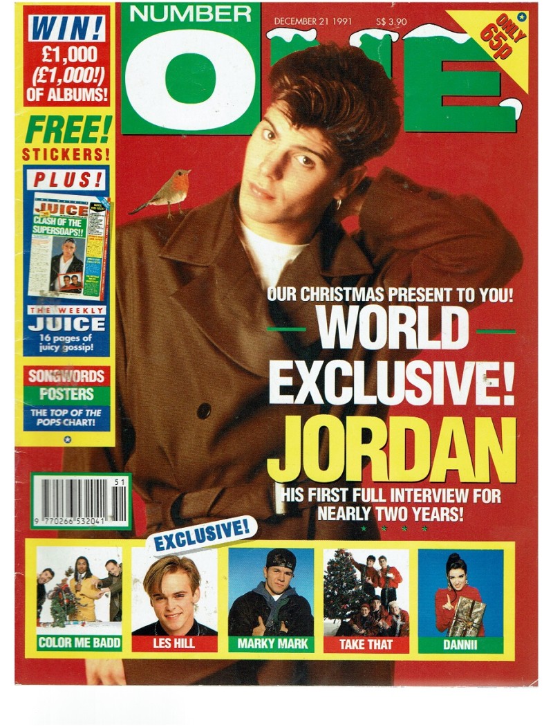 Number One Magazine - 1991 21/12/91