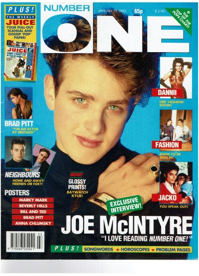Number One Magazine - 1992 25/01/92