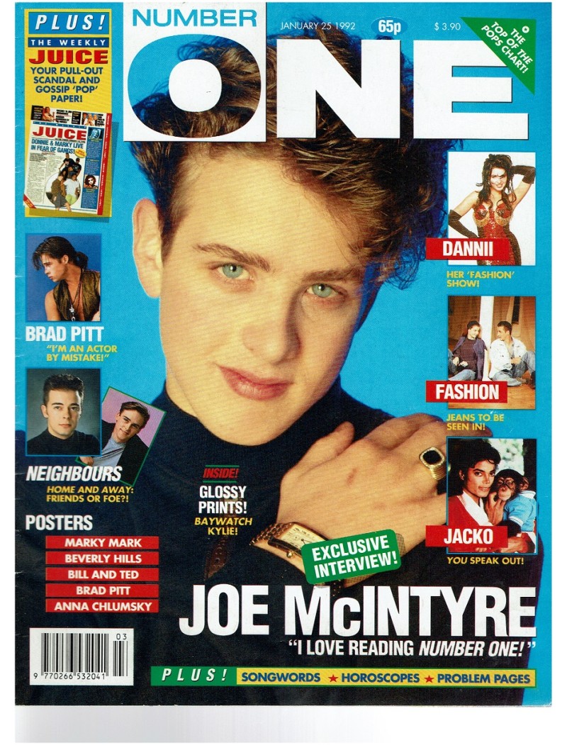 Number One Magazine - 1992 25/01/92