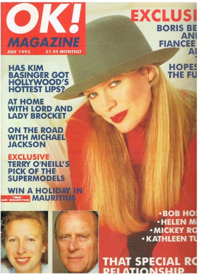 OK Magazine July 1993 Kim Basinger