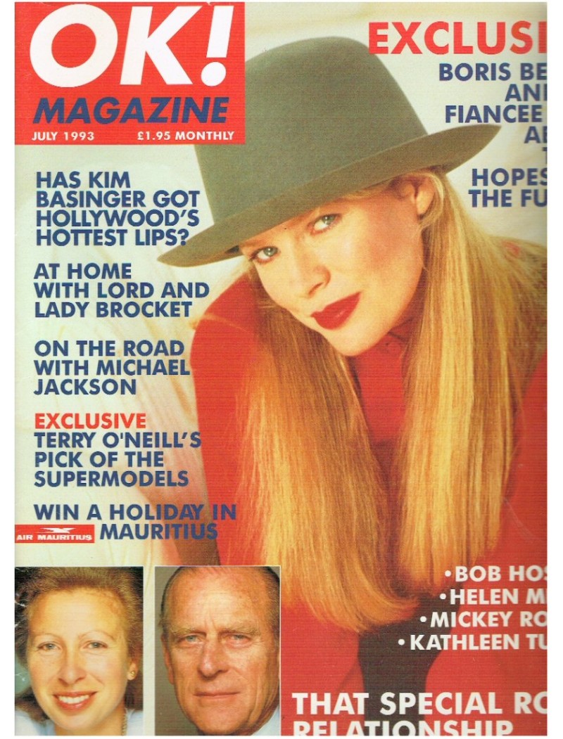OK Magazine July 1993 Kim Basinger