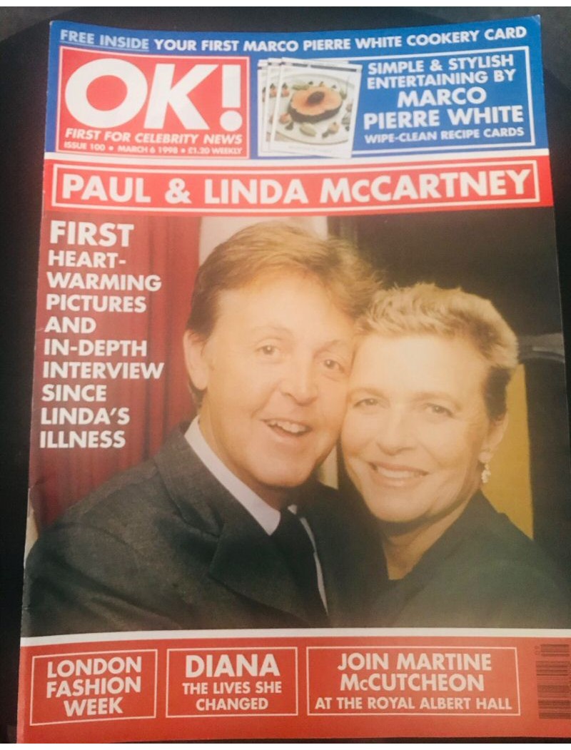 OK Magazine 0100 - Issue 100 Linda McCartney