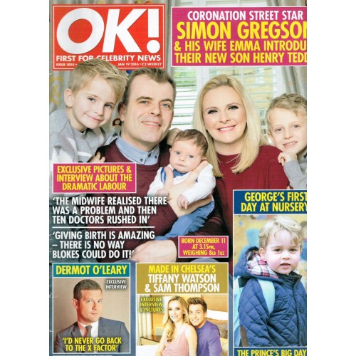 OK Magazine 1015 - Issue 1015 Simon Gregson