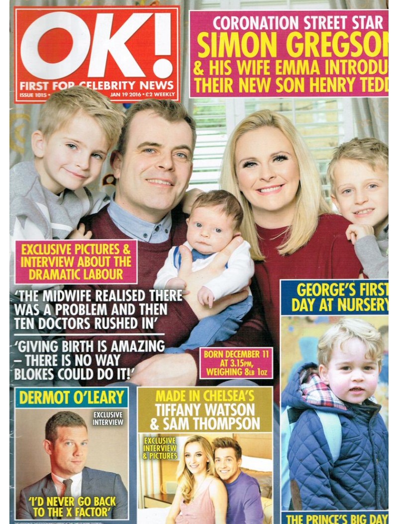 OK Magazine 1015 - Issue 1015 Simon Gregson