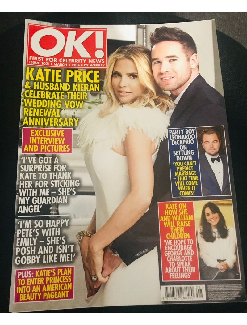 OK Magazine 1021 - Issue 1021 Katie Price OK Magazine 1021 - Issue 1021 Katie Price