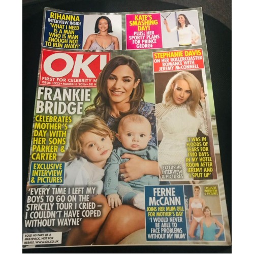 OK Magazine 1022 - Issue 1022 - Frankie Bridge
