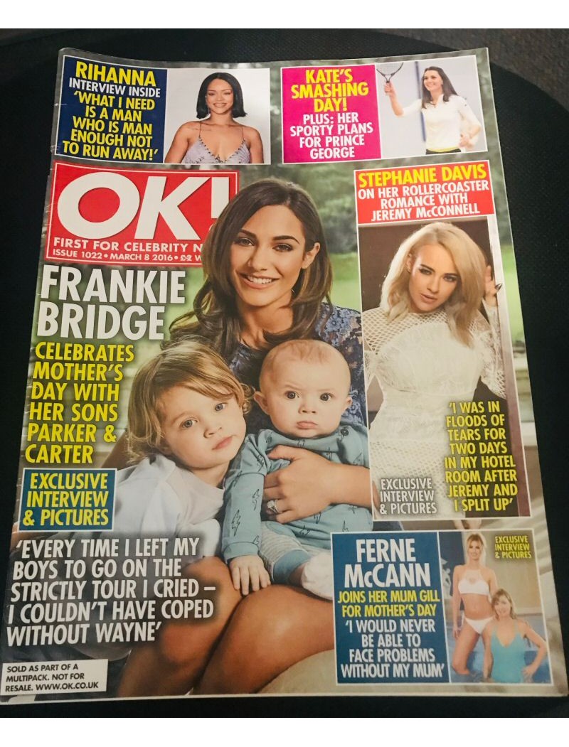 OK Magazine 1022 - Issue 1022 - Frankie Bridge