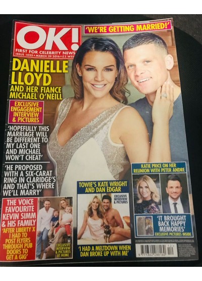 OK Magazine 1025 - Issue 1025 Danielle Lloyd