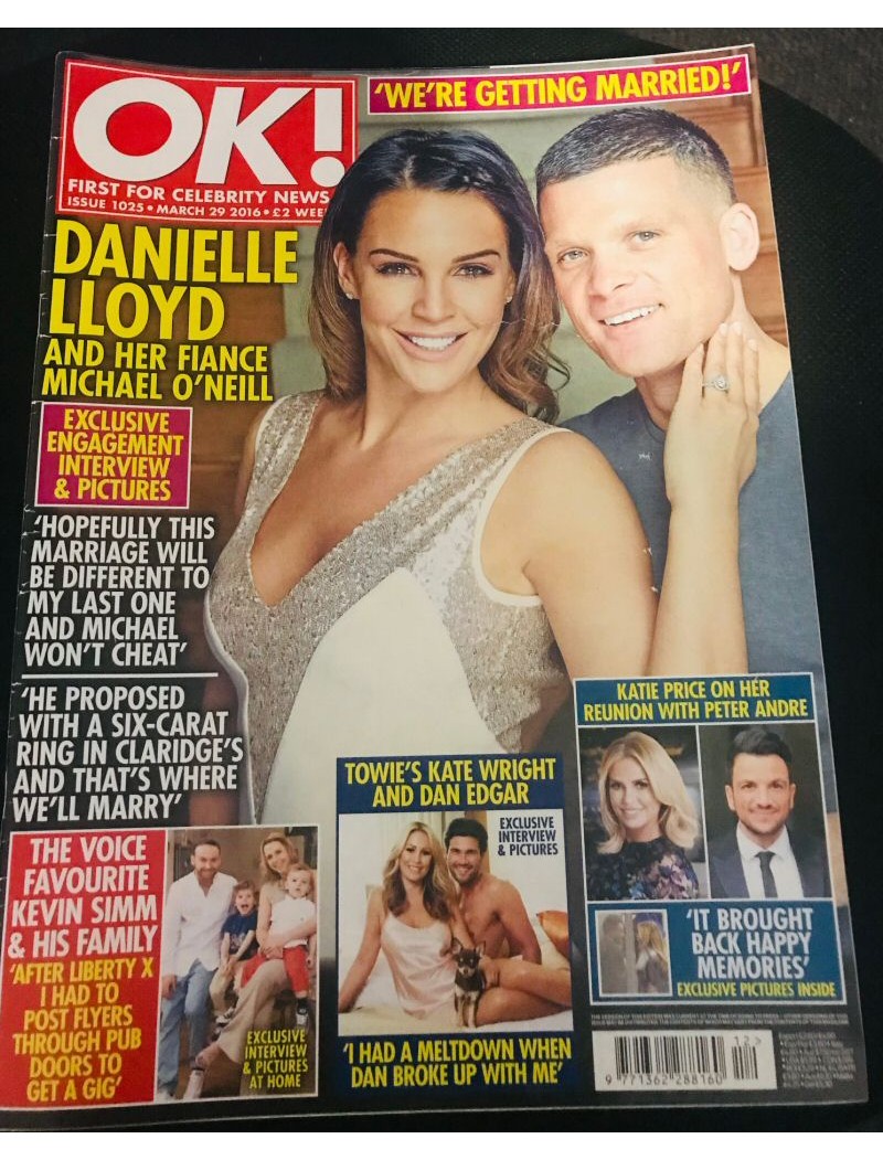 OK Magazine 1025 - Issue 1025 Danielle Lloyd