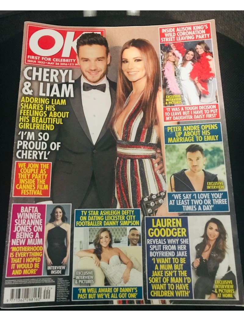 OK Magazine 1033 24th May 2016 Cheryl Cole OK Magazine 1033 24th May 2016 Cheryl Cole