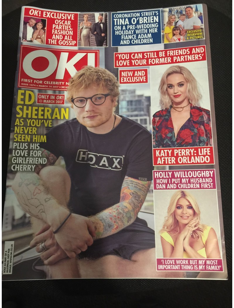 OK Magazine 1074 - Issue 1074 Ed Sheeran