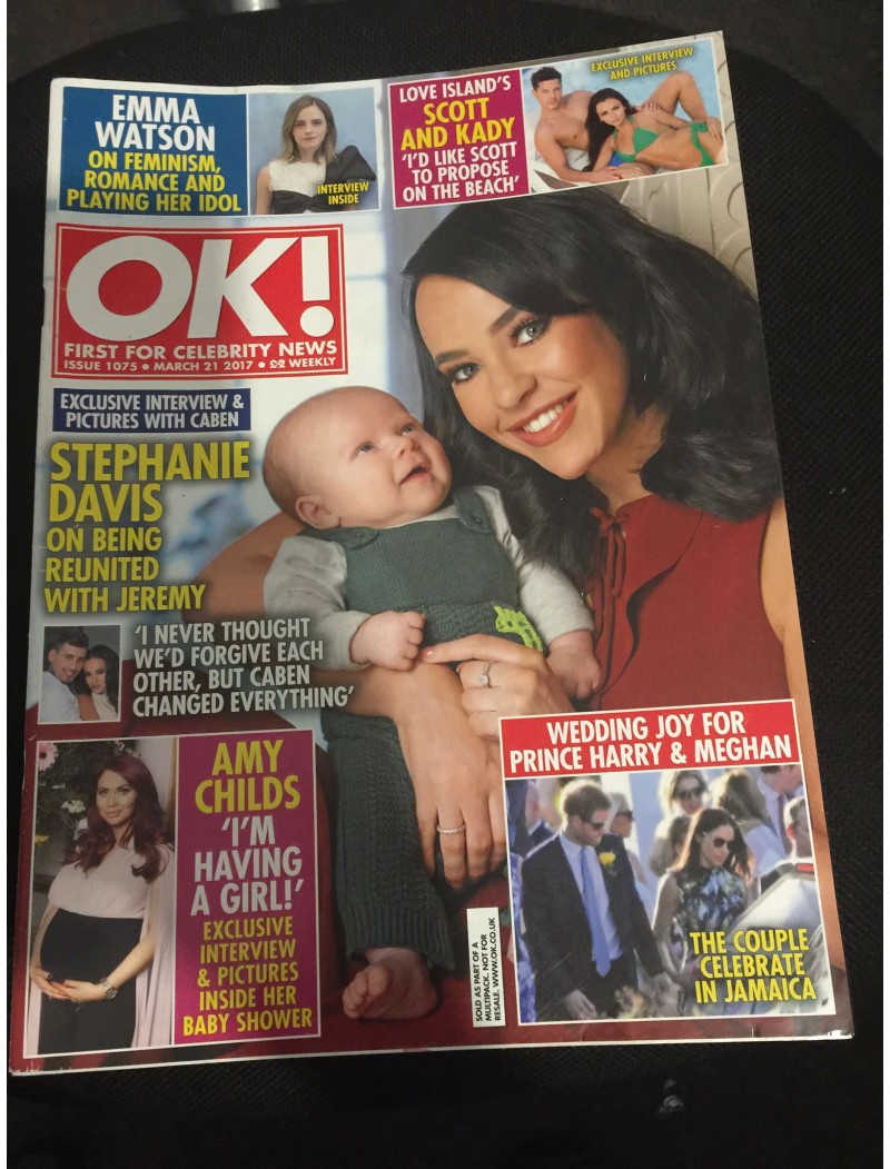 OK Magazine 1075 21st March 2017 Stephanie Davis OK Magazine 1075 21st March 2017 Stephanie Davis