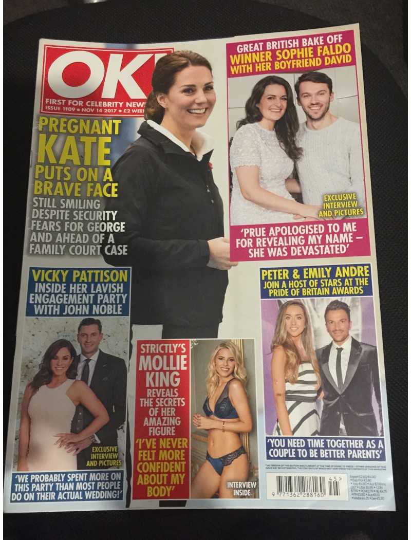 OK Magazine 1109 - Issue 1109 Cillian Murphy Peaky Blinders