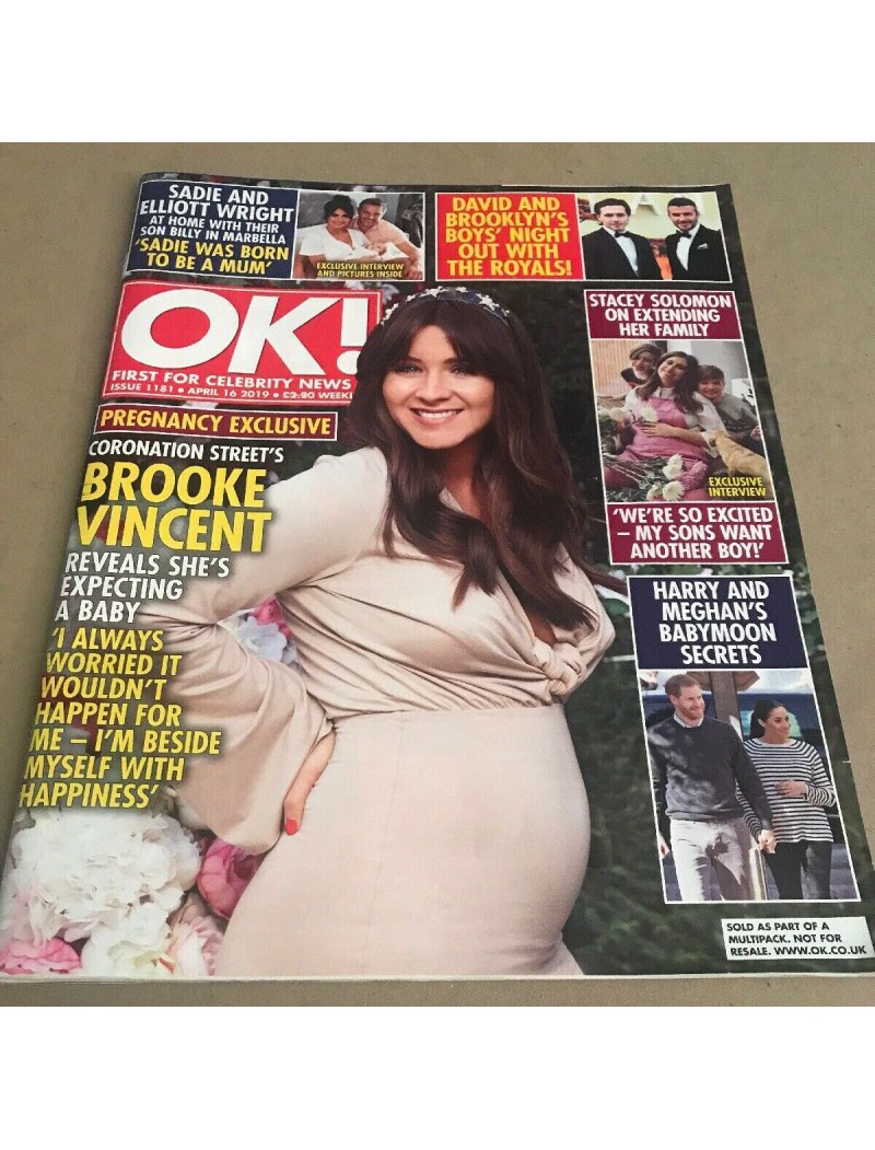 OK Magazine 1181 16th April 2019 Brooke Vincent