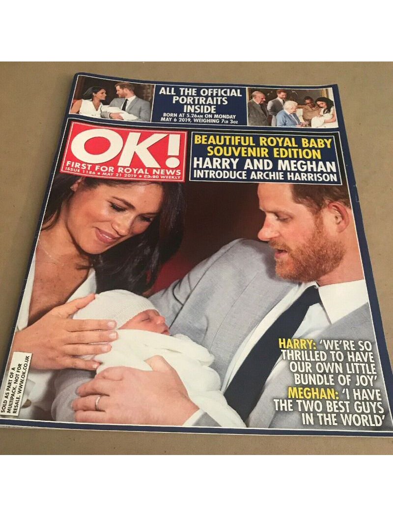 OK Magazine 1186 21st May 2019 Prince Harry Meghan Markle