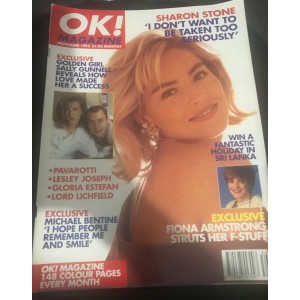 OK Magazine - 1993 11/93 November - Sharon Stone