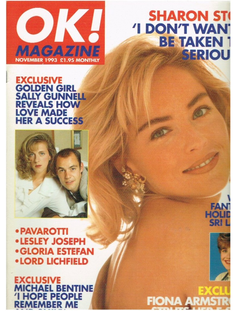 OK Magazine - 1993 11/93 November - Sharon Stone