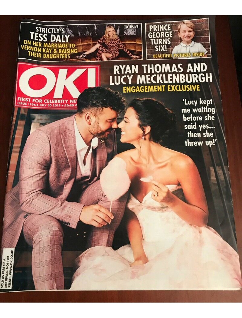 OK Magazine 1196 30th July 2019 Ryan Thomas OK Magazine 1196 30th July 2019 Ryan Thomas