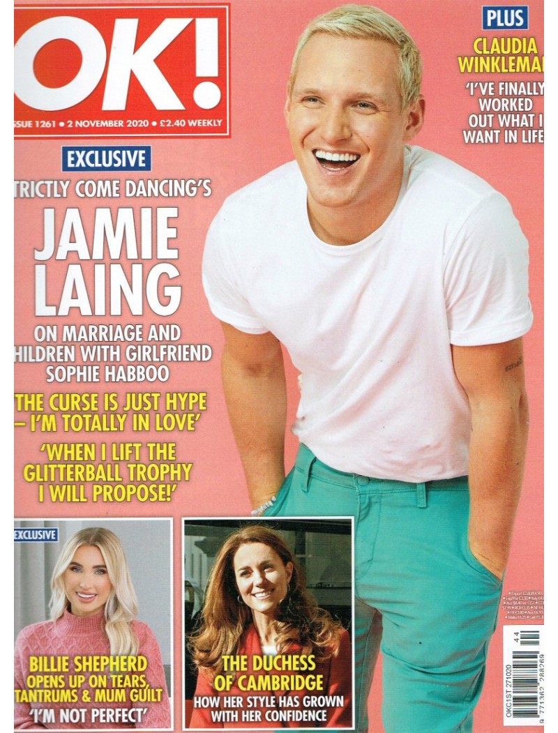 OK Magazine 1261 2nd November 2020 Jamie Laing Made in Chelsea