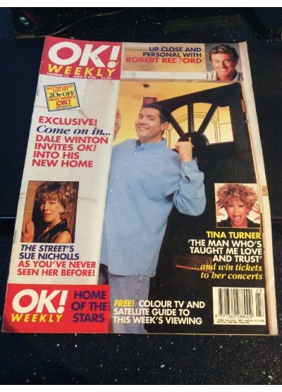 OK Magazine 12 9th June 1996 Dale Winton