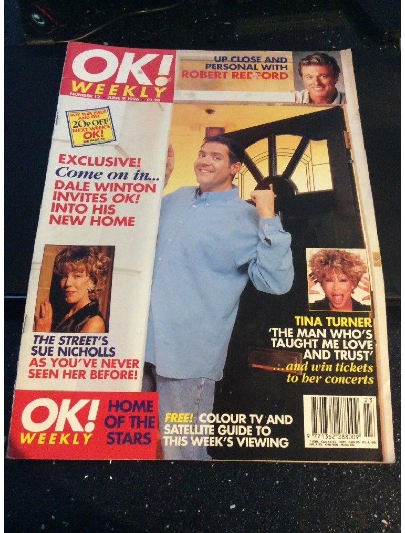 OK Magazine 12 9th June 1996 Dale Winton