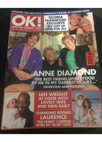 OK Magazine 161 14th May 1999 Anne Diamond