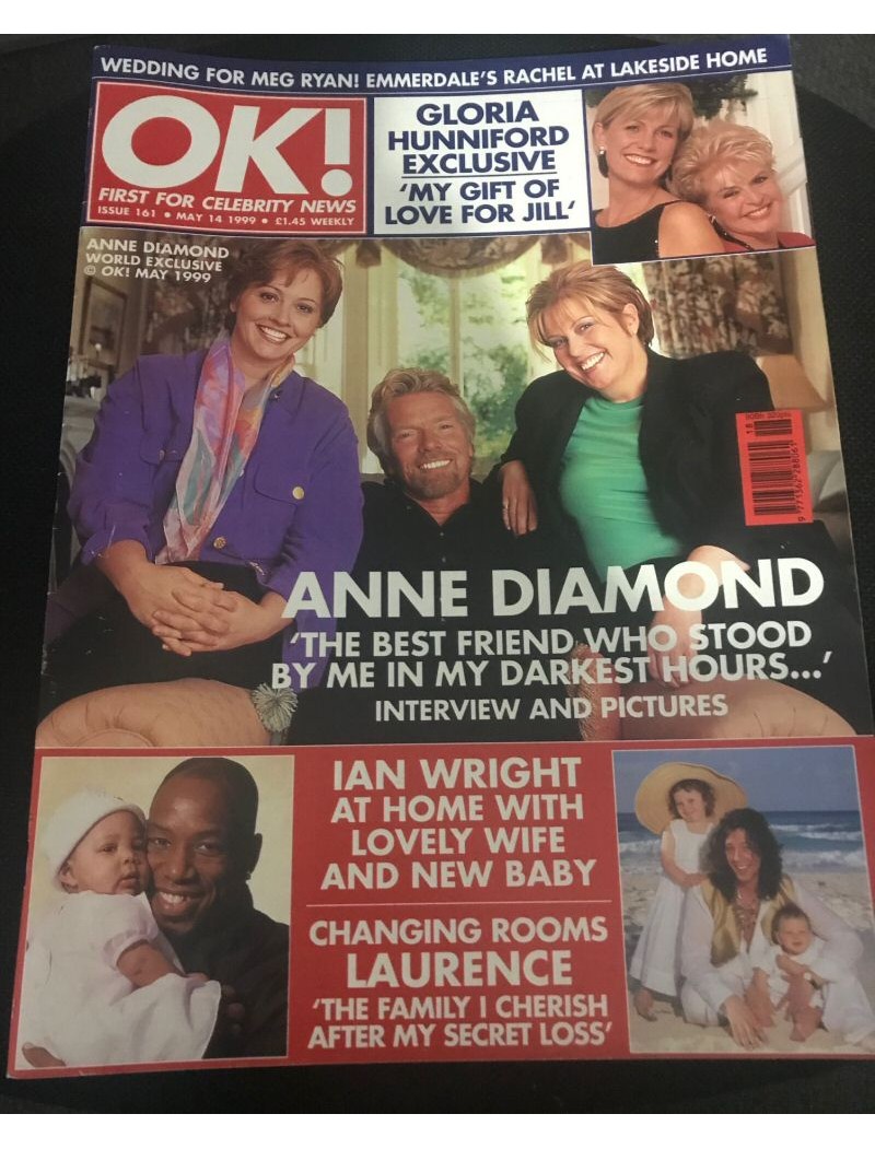 OK Magazine 161 14th May 1999 Anne Diamond OK Magazine 161 14th May 1999 Anne Diamond