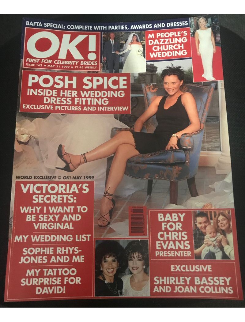 OK Magazine 162 21st May 1999 Victoria Beckham OK Magazine 162 21st May 1999 Victoria Beckham