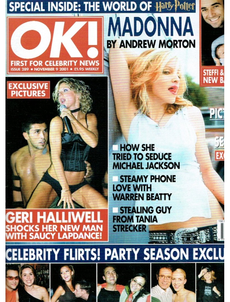 OK Magazine 289 9th November 2001 Madonna