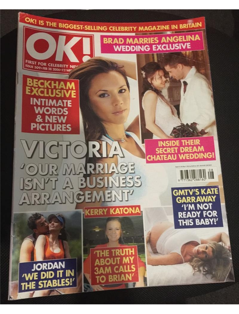 OK Magazine 509 28th February 2006 Victoria Beckham OK Magazine 509 28th February 2006 Victoria Beckham