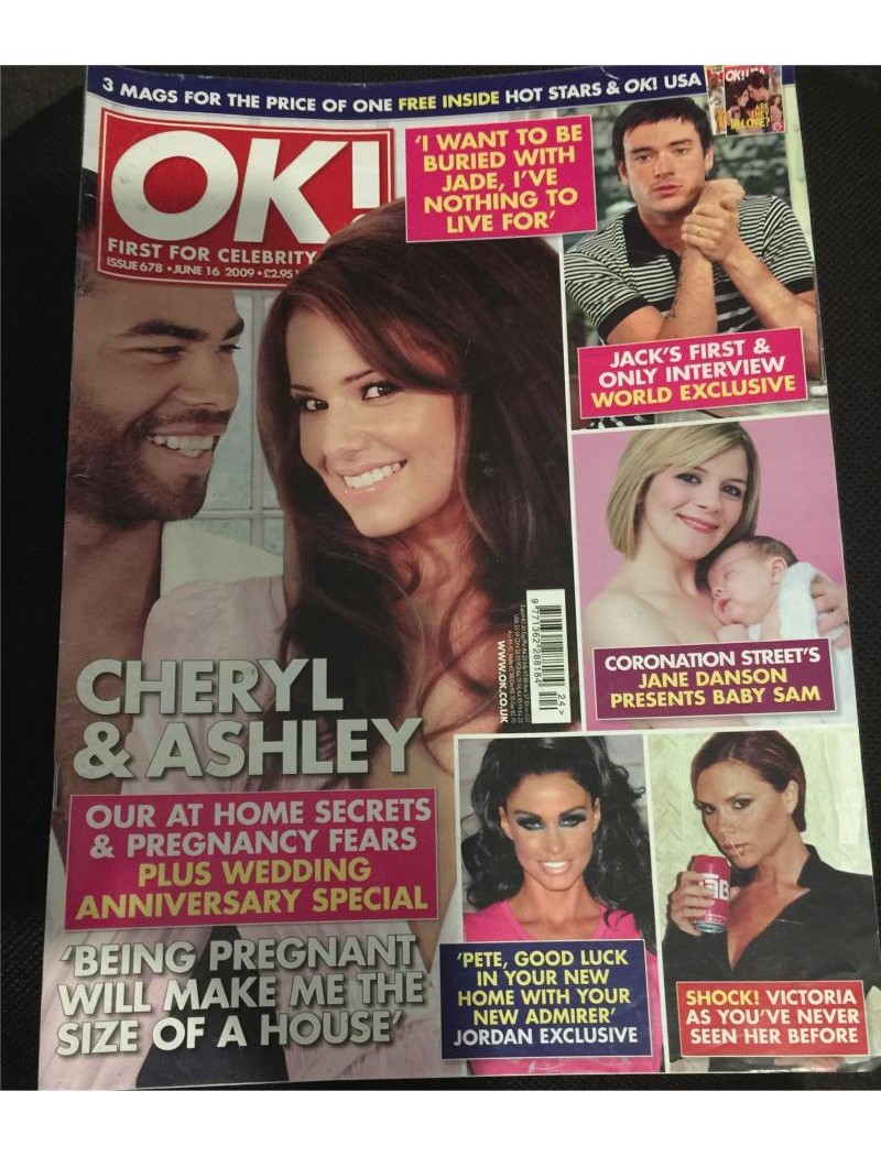 OK Magazine 678 16th June 2009 Cheryl Cole OK Magazine 678 16th June 2009 Cheryl Cole