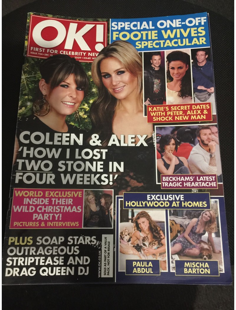 OK Magazine 704 15th December 2009 Paula Abdul Mischa Barton OK Magazine 704 15th December 2009 Paula Abdul Mischa Barton