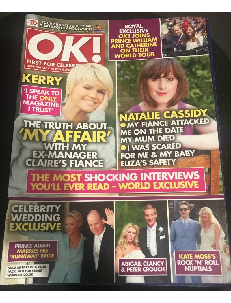 OK Magazine 784 12th July 2011 Natalie Cassidy