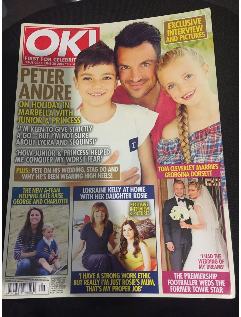 OK Magazine 987 30th June 2015 Peter Andre OK Magazine 987 30th June 2015 Peter Andre