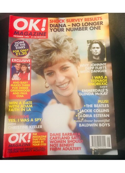 OK Magazine December 1994 Princess Diana