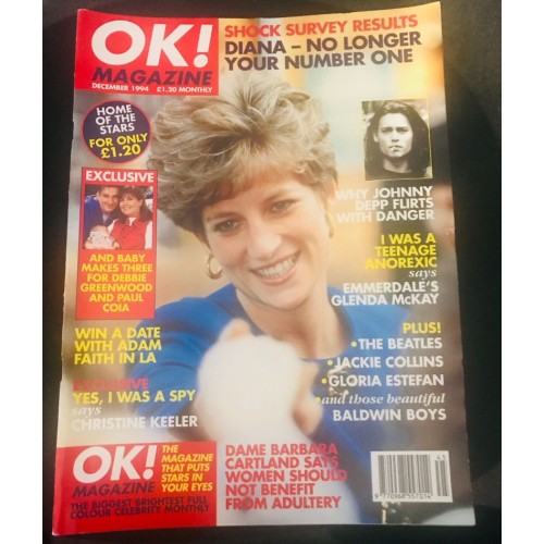 OK Magazine - 1994 12/94 December - Princess Diana