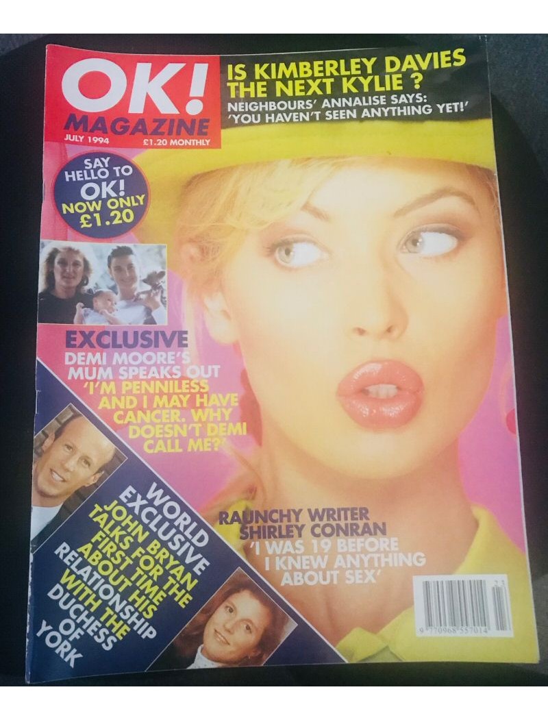OK Magazine - 1994 07/94 July - Kimberley Davies OK Magazine - 1994 07/94 July - Kimberley Davies