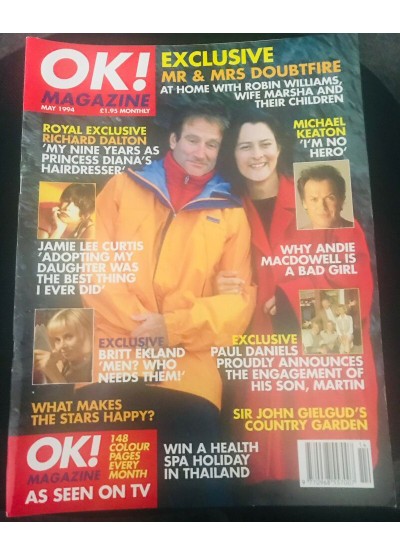 OK Magazine May 1994 Robin Williams