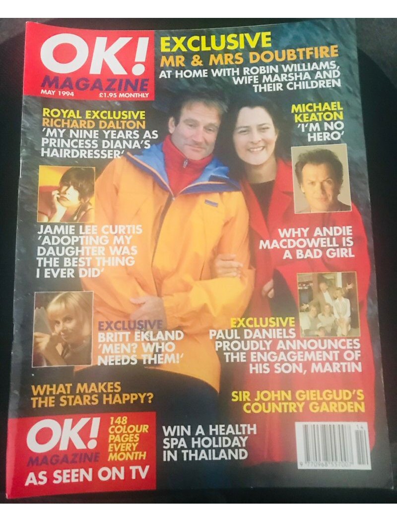 OK Magazine May 1994 Robin Williams OK Magazine May 1994 Robin Williams