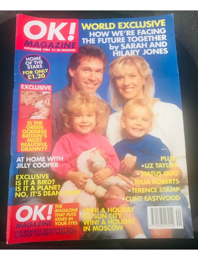 OK Magazine - 1994 11/94 November - Hilary Jones OK Magazine - 1994 11/94 November - Hilary Jones